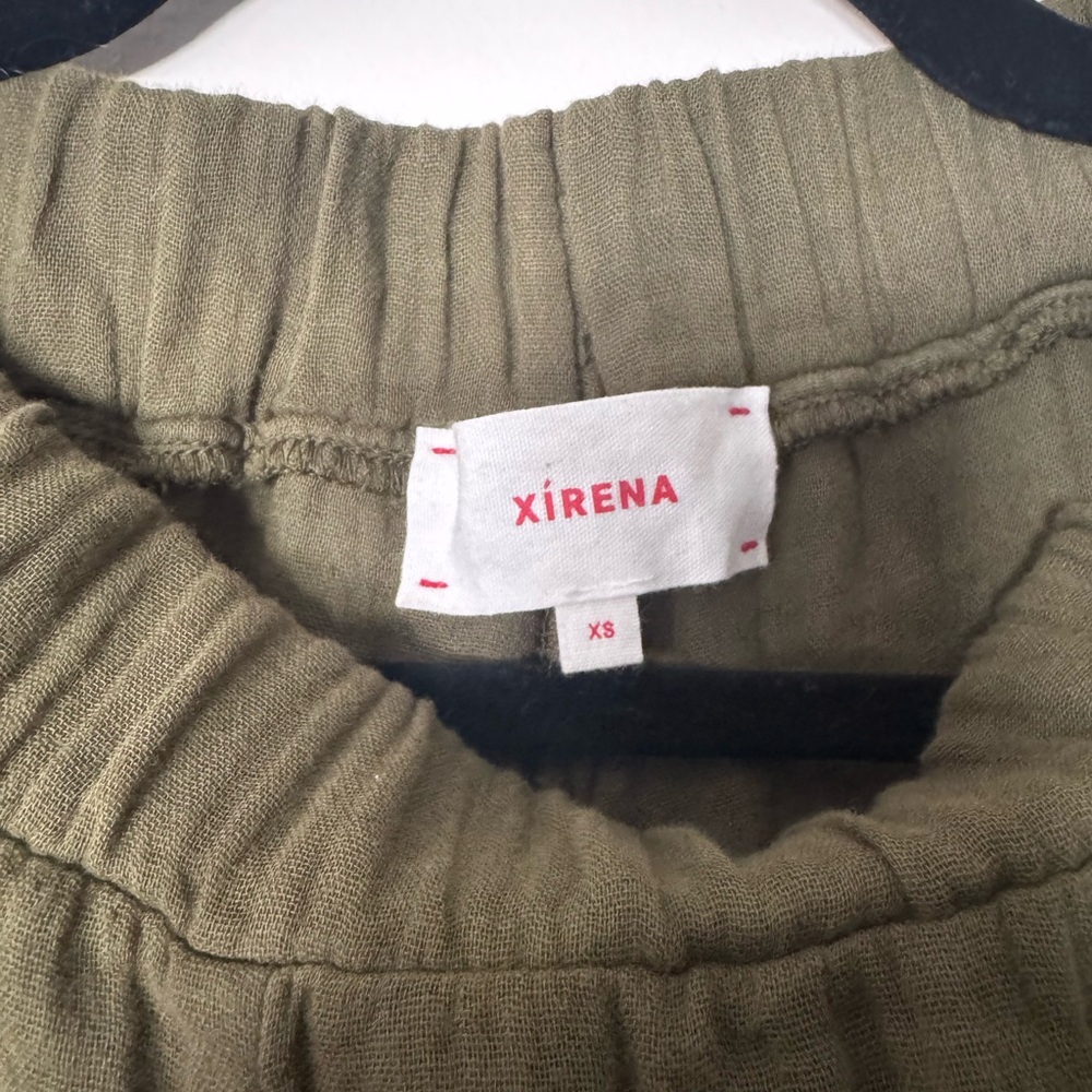 XiRENA Khaki Green Cotton pants